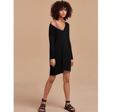 Aritzia Wilfred Free Gail Dress with Pockets in Black Size XS