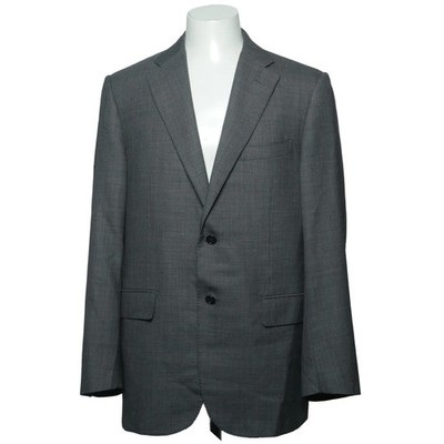 Corneliani, Blazer, Größe: 52, Grau, Cupro/Wolle, Sonstiges, Herren #dt4