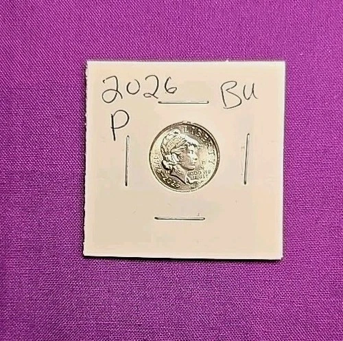 2026 P Emerging Liberty SemiQ Dime BU"  In Coin Flip! **FREE SHIPPING** #wj420