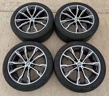 20" Genuine BMW X3  Series G01 Staggered Alloy Wheels & Tyres
