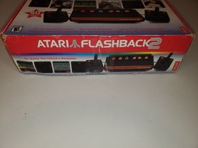 Vtg ATARI 2600 Flashback 2 Mini Classic Video Game System Pong Pitfall Asteroids