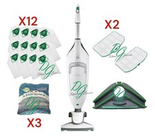 VORWERK FOLLETTO Vk220s - DERNIER MODÈLE AVEC CÂBLE - GARANTIE 12 SACS 2...