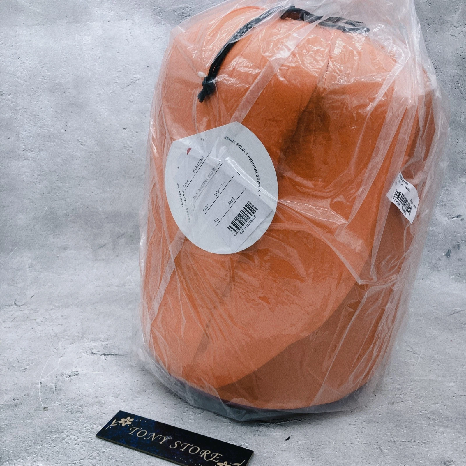 NANGA Sleeping bag Rabaima Bag W400 RABA400 Red 140×233cm 1.35kg climbing new JP
