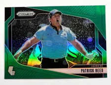 2025 Panini Prizm LIV Patrick Reed Horizontal Variation Green 16/18 4Aces GC #85