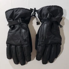1 Pair of Swisstech Men's S-M Black Winter Gloves Insulated Swiss Tech Polyester