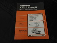 Revue technique Mercedes 200