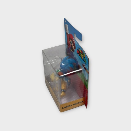 Super Mario Larry Koopa 2.5" Action Figure With Wand Accessory World of Nintendo - Picture 2 of 4