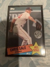 2020 TOPPS SERIES 2 1985 ALL STAR BLACK PARALLEL SP CHRIS SALE RED SOX /299 RARE