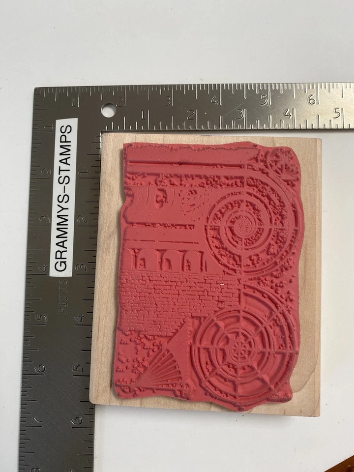 Estampadores Anónimos Arquitectura Columnas Diagrama Grande Sello de Goma Alterado Foto 4 de 4