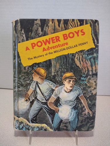Lot of 5 Vintage Power Boys Series Hardcover Mel Lyle Picture Covers Whitman - Picture 12 of 15