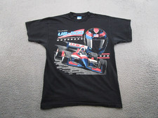 Official Inaugural Us 500 Indy Car Racing Single Stitch Shirt Mens Size L Read