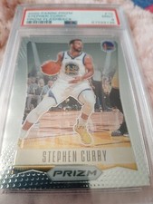 2020 Panini Prizm Stephen Curry Prizm Flashback #10 PSA 9