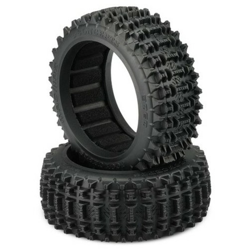 JConcepts 3060-00 Magma Tire Yellow Compound 2 : 83mm 1/8th Buggy - Picture 2 of 2