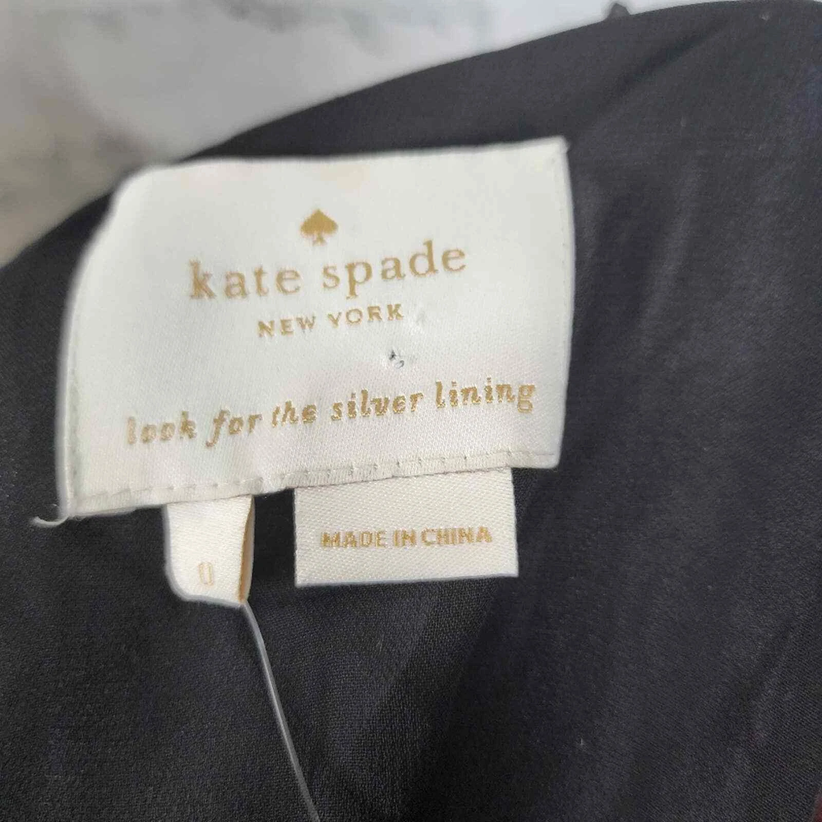 Abito da notte in velluto rosa rosa Kate Spade taglia 0 cocktail floreale senza maniche A9C
