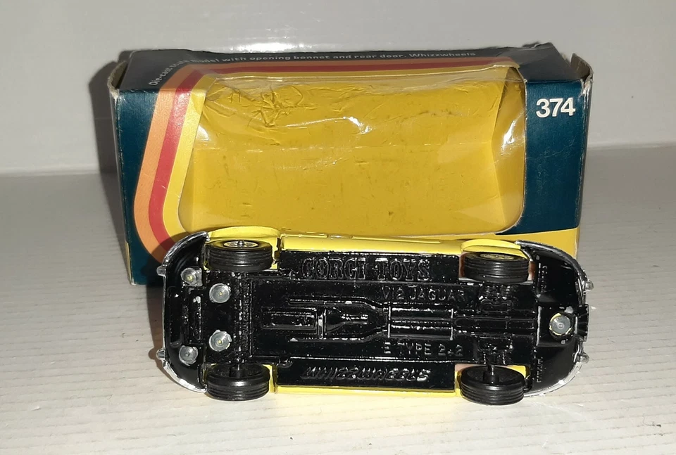 JAGUAR V12 "E" TYPE REF.374 CORGI SCALA 1/43 OBSOLETO - Immagine 4 di 4