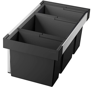 BLANCO FLEXON II LOW 80/3 Abfallsystem 65 Liter für 80 cm Schrankbreite / für...