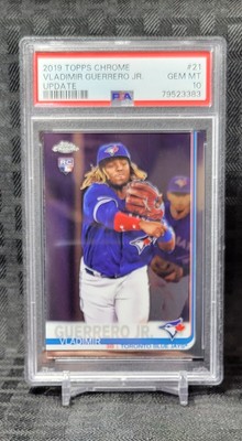 PSA10】Guerrero Jr. 2019 Topps Chrome RC