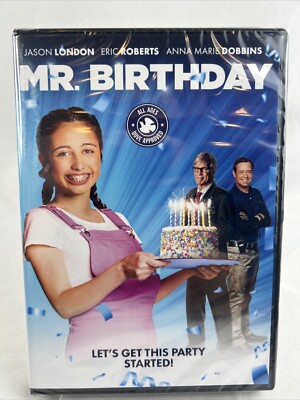MR. BIRTHDAY (DVD, 2021) ALL AGES DOVE APPROVED Comedy NIB NEW SEALED