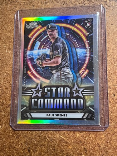 2024 Cosmic Chrome Star Command # ALT-5 Paul Skenes RC