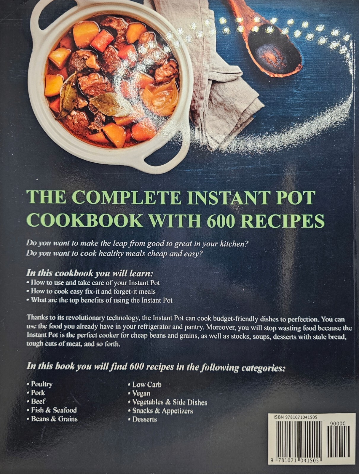 Instant Pot Pressure Cooker Ser.: Instant Pot Pressure Cooker Cookbook 2019