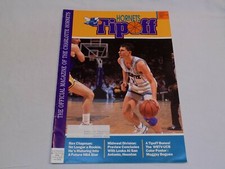 Charlotte Hornets Tipoff Magazine Dec 24 1989 Muggsy Bogues Rex Chapman Holton +