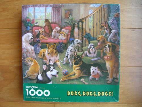 4 SPRINGBOK Jigsaw Puzzles COMPLETE 1 is new in bag 3 r 1000 pieces 1 is 500 - Picture 7 of 16