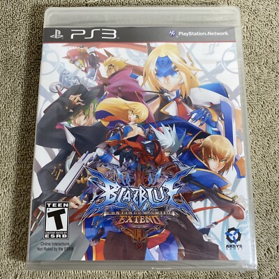 BlazBlue: Continuum Shift Extend (Sony PlayStation 3, 2012) Brand New Sealed PS3