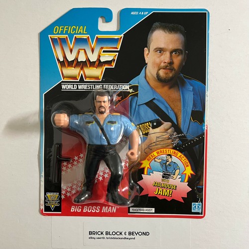 1992 Hasbro Official WWF Series 3 Big Boss Man Ver...