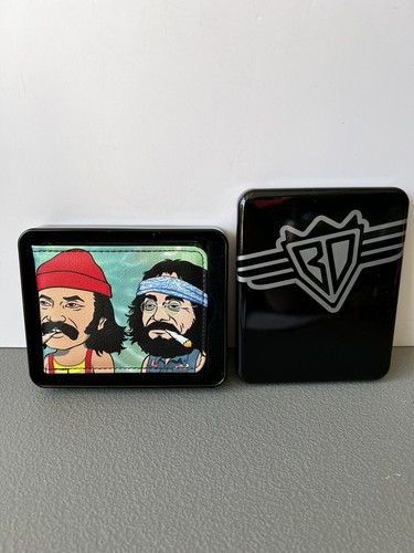 Buckle Down Cheech & Chong Bifold Wallet NEW +Tin Rare 420 - Picture 2 of 7