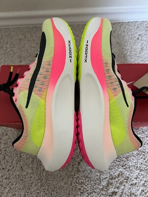 Nike Zoom Fly 5 PRM Ekiden Kipchoge Green Volt Pink Size 6M / 7.5W