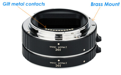 JJC AF Auto Focus Macro Photography Extension Tube Nikon Z Mount