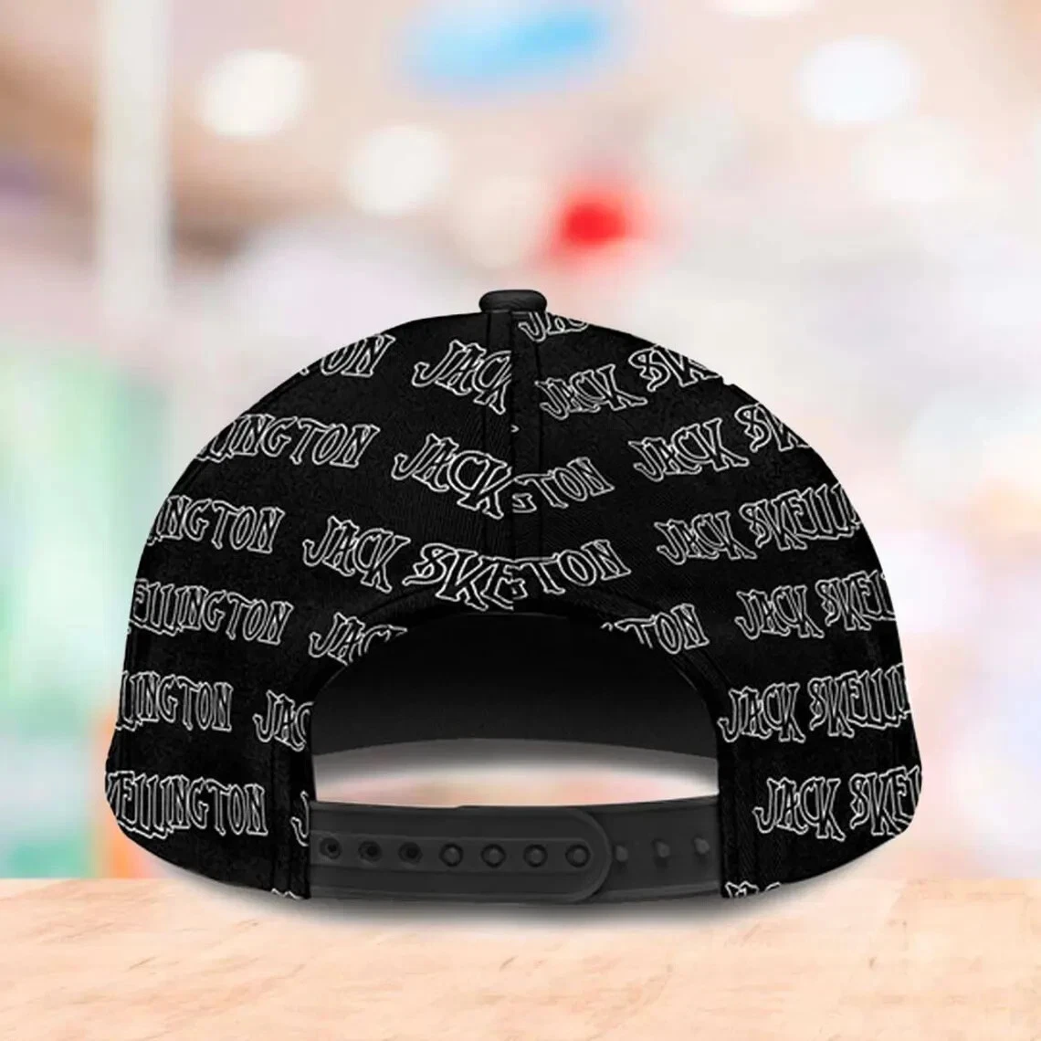 Personalize Jack Skellington Unisex Classic Cap, Jack Skellington Lovers Gift