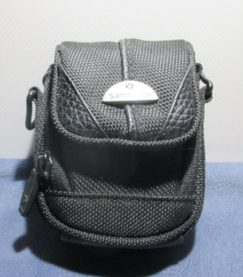 SAMSONITE kleine Fototasche Kameratasche mit Gürtelschlaufe