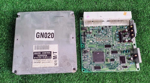 Toyota Land cruiser 2000-2002 KZJ95 Engine Computer 1KZTE 89666-60010 M/T Used - Picture 3 of 12