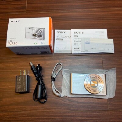 SONY Cyber-Shot DSC-W830 デジカメ ほぼ新品 3343 SONY Cyber-Shot DSC-W830 Digital Camera 3343 From Japan