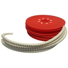 Image of HGDC1-3 - Hellermann Helagrip Slide On Chevron Cut PVC Cable Markers Pre-printed