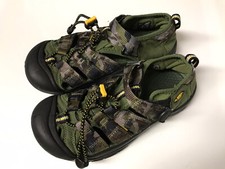 Keen Green Camouflage Waterproof Sandals Size US -4 Eu-37 Kids