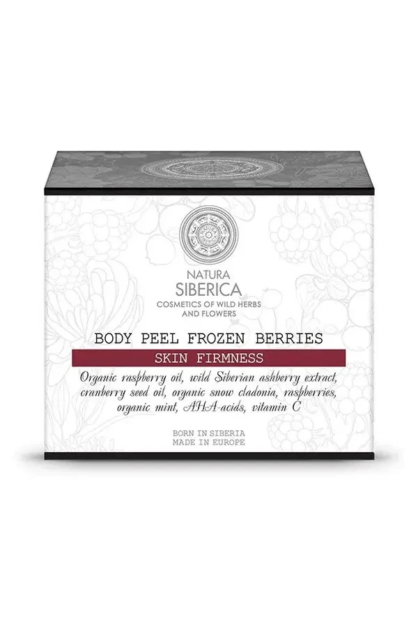 Peeling corporal BAYAS CONGELADAS firmeza de la piel Natura Siberica 180 ml Foto 2 de 3