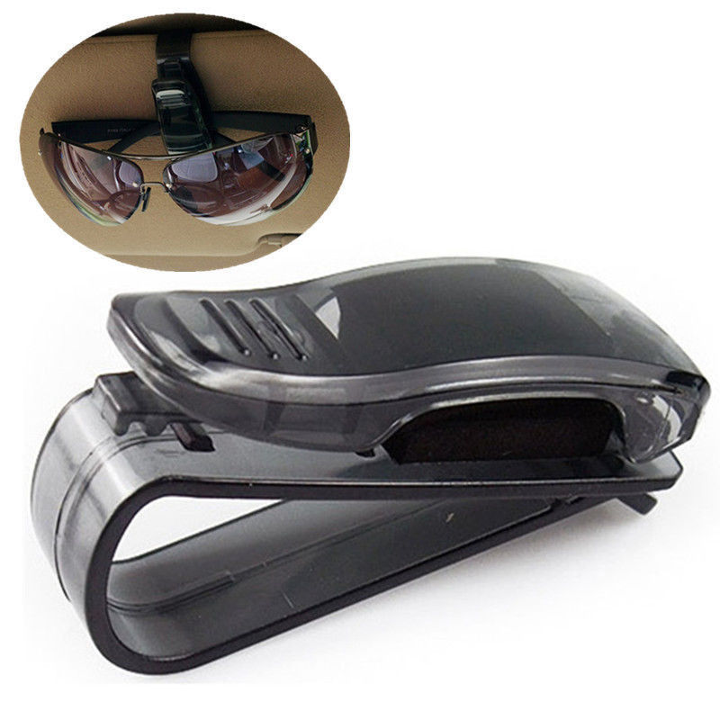 Black in Car Sunglasses Spectacles Glasses Clip Holder to Sunvisor