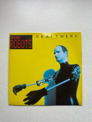 KRAFTWERK - The Robots/Robotronik. 7  Vinyl. VG+