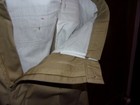 MEN'S PANTS HABAND FIT FOREVER TWILLS SIZE 32 M COLOR KHAKI  — photo 5