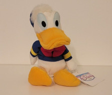 Disney Store Plush Donald Duck Mini Bean Bag 8" with Tags Classic Donald