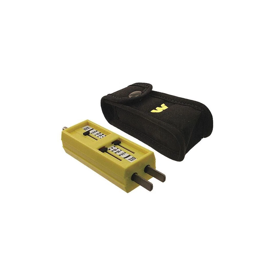 Woodhead 1760 Receptacle Tension Tester with nylon carrying case-Authorized Dist - Image 3 of 4