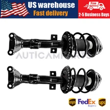 2x Front LH+RH Shock Absorbers Fit 2005-2011 Mercedes SLK W171 R171 SLK350 SLK55