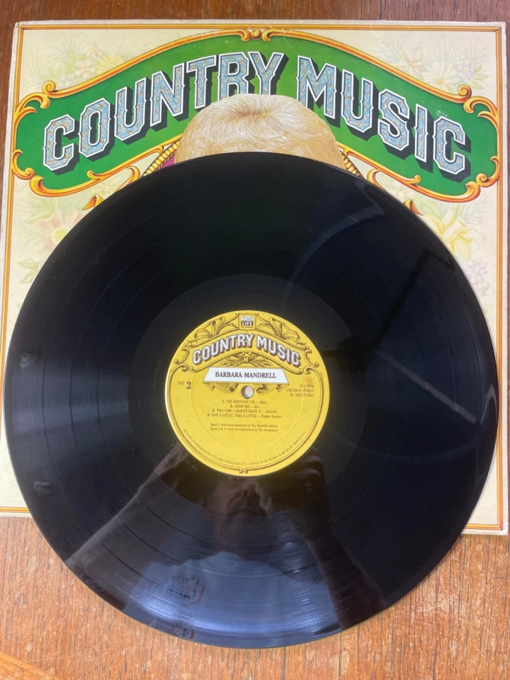 Barbara Mandrell Country Music Vinyl LP Time Life Records VG - Image 4 of 4