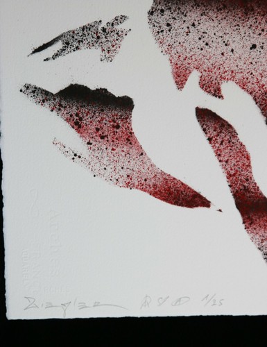ZIEGLER T SIGNED + dface,shepard fairey,c215,banksy,faile,che guevara STICKERS - Picture 4 of 6