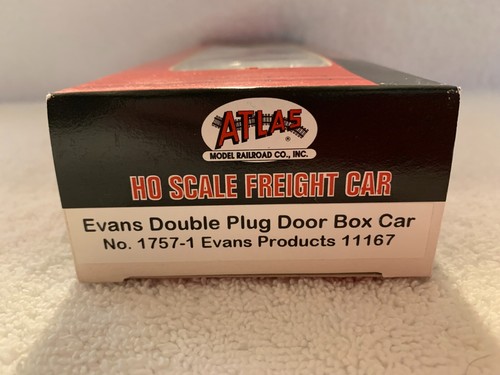 Atlas HO Scale Freight Cars Evans Double Plug Door Box Car each sold separately - Picture 46 of 73