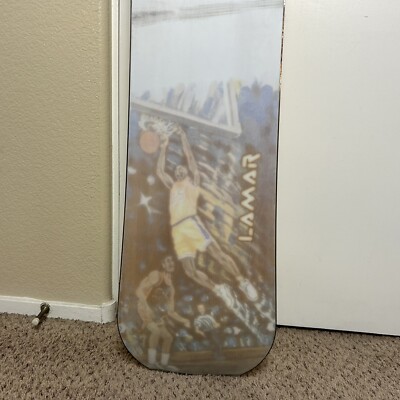 Lamar Snowboard Designed By Andy Hetzel - Lakers Eddie Jones
