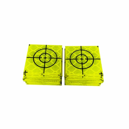 NEW 100PCS REFLECTOR SHEET 20X20MM REFLECTIVE TAPE TARGET (FLUORESCENT GREEN) - Picture 6 of 6