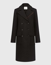 Tibi Felted Double Breasted Coar Sz Xs Bnwot 